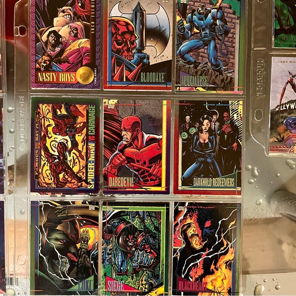 1992-1994 Marvel Comics Trading Cards - Picture 10 of 14